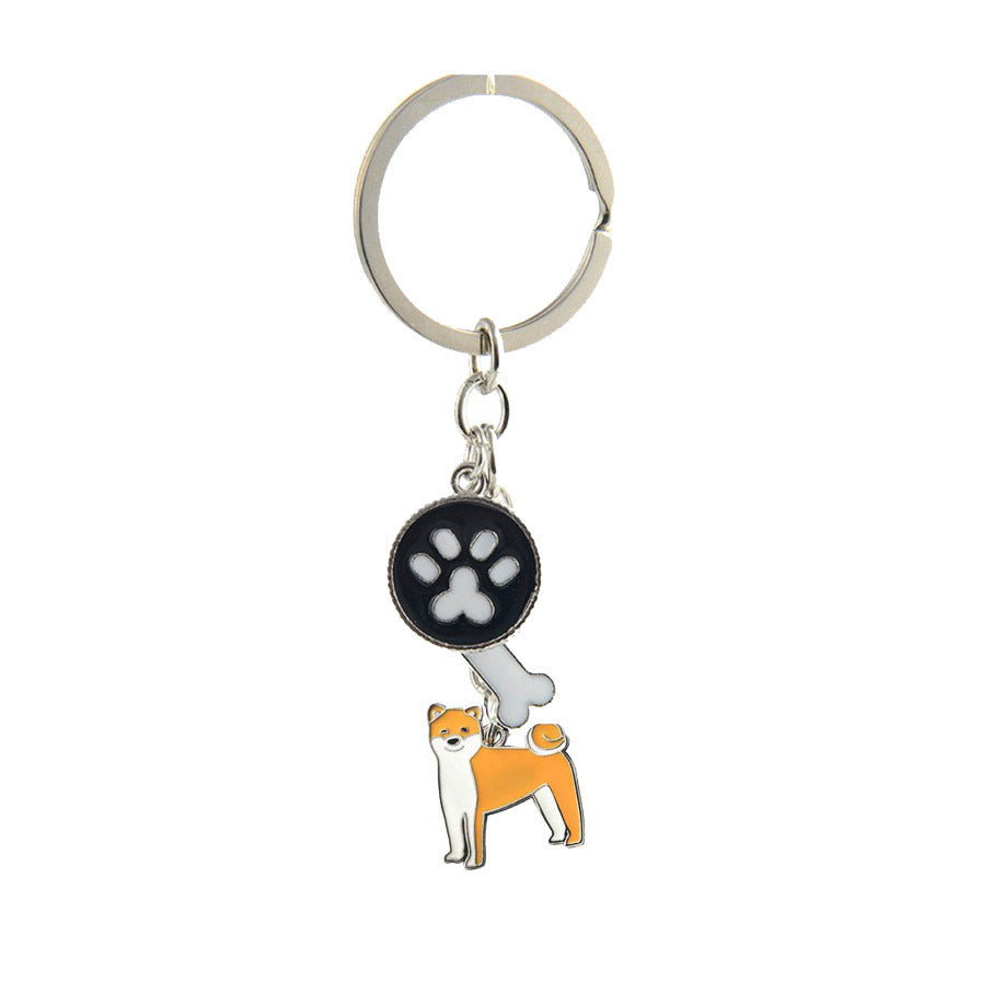 Wholesale Zinc Alloy Pet Keychain